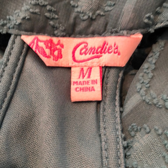 Teal Candie’s Halter Dress - Picture 3 of 4